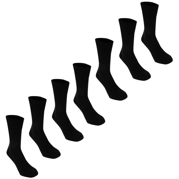 KANGOL Men's Formal Socks, 7-Pack