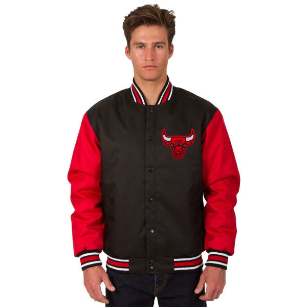 CHICAGO BULLS Men's Poly Twill Logo Jacket