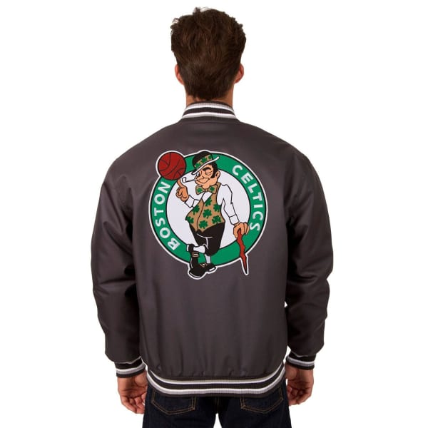 BOSTON CELTICS Men's Poly Twill Logo Jacket