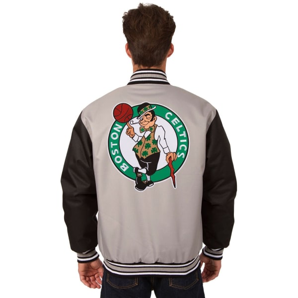 BOSTON CELTICS Men's Poly Twill Logo Jacket