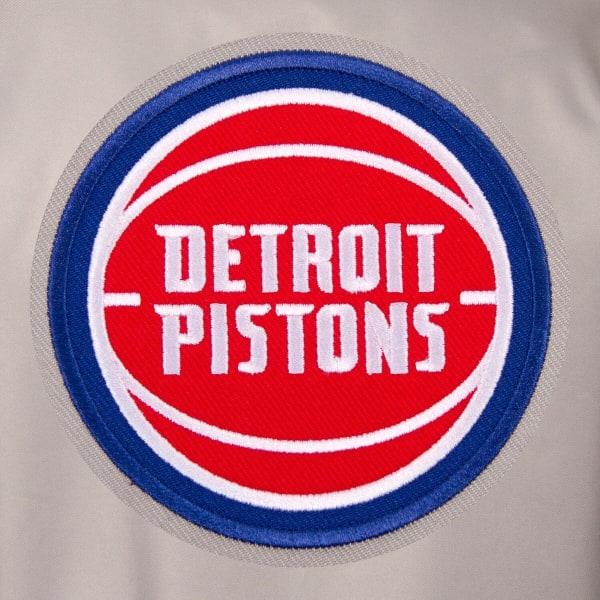 DETROIT PISTONS Men's Poly Twill Logo Jacket