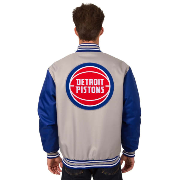 DETROIT PISTONS Men's Poly Twill Logo Jacket