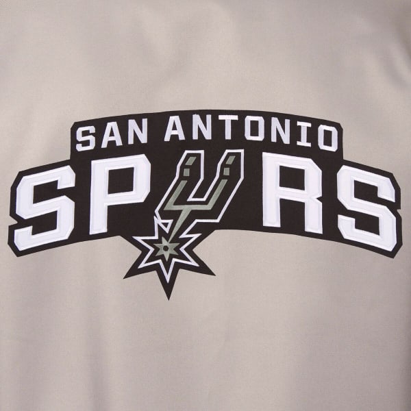 SAN ANTONIO SPURS Men's Poly Twill Logo Jacket