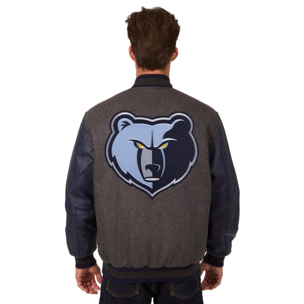 MEMPHIS GRIZZLIES Men's Reversible Wool and Leather Jacket