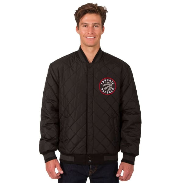 TORONTO RAPTORS Men's Reversible Wool and Leather Jacket