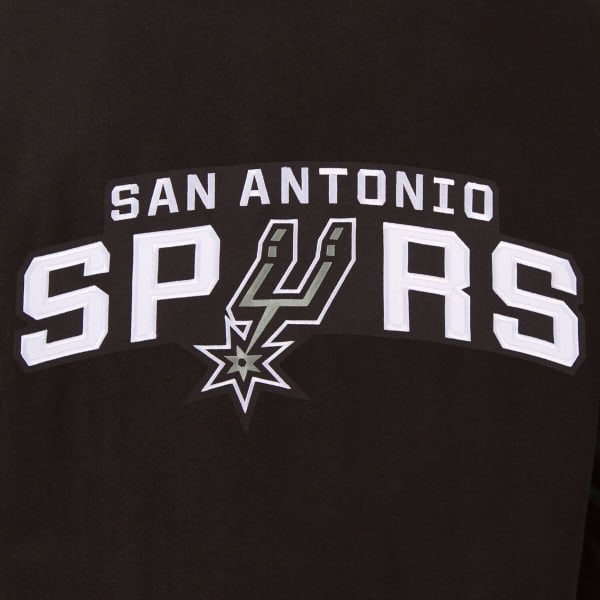 SAN ANTONIO SPURS Men's Reversible Wool and Leather Jacket