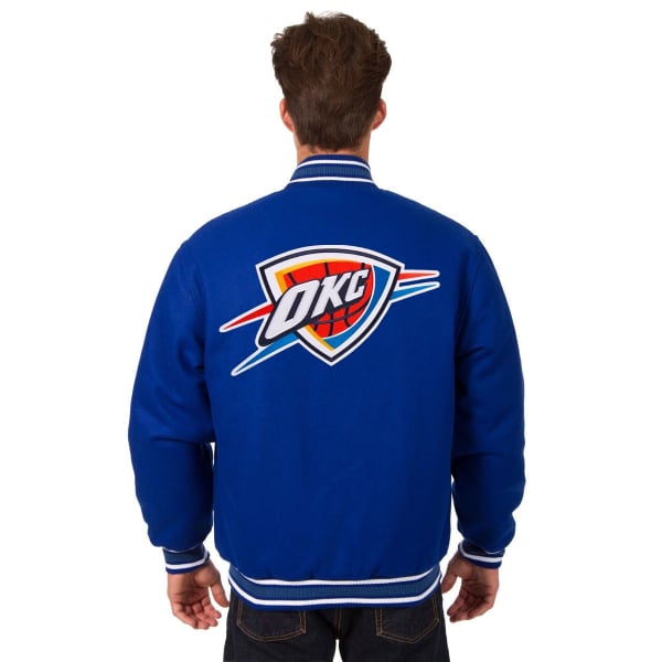 OKLAHOMA CITY THUNDER Men's Reversible Wool Jacket