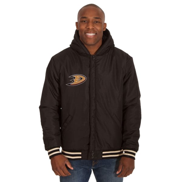 ANAHEIM DUCKS Men's Reversible Fleece Hooded Jacket