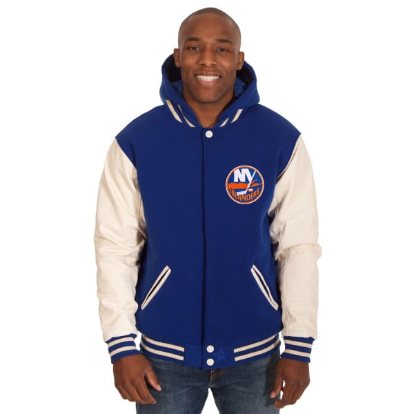 NEW YORK ISLANDERS Men's Reversible Fleece Hooded Jacket