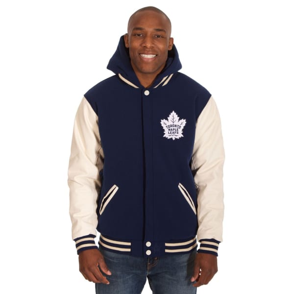 TORONTO MAPLE LEAFS Men's Reversible Fleece Hooded Jacket