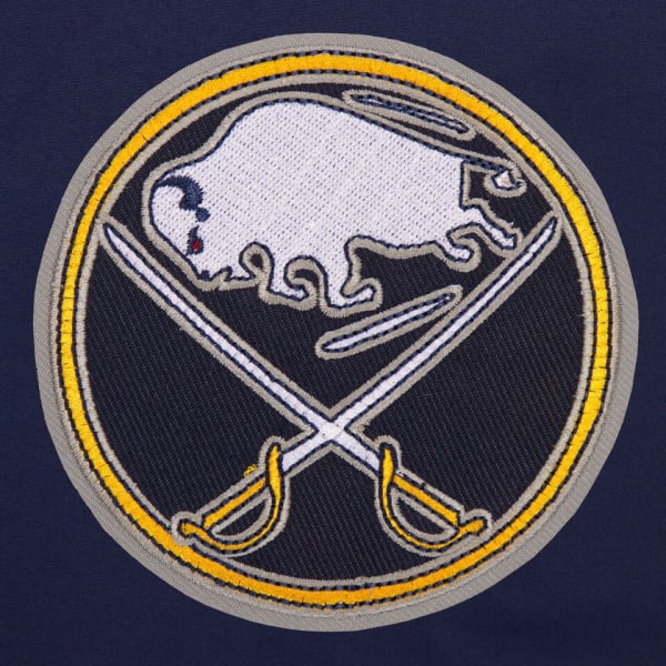 BUFFALO SABRES Men's Reversible Fleece Hooded Jacket