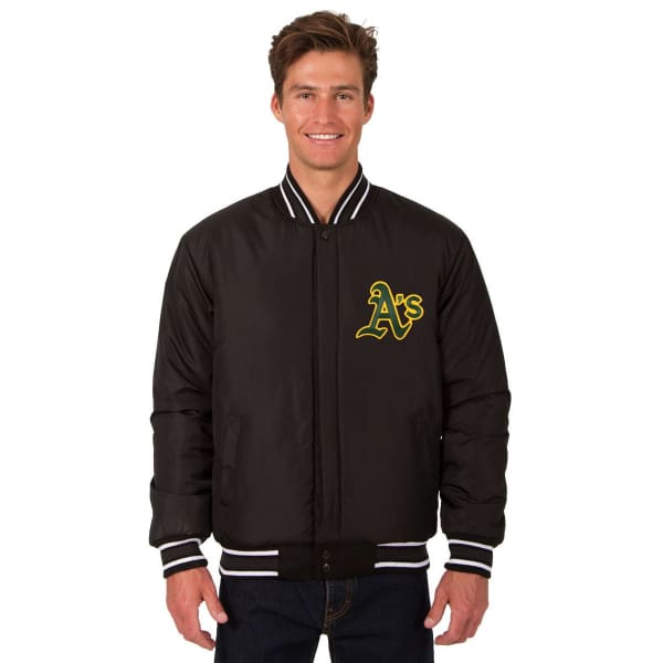 OAKLAND ATHLETICS Men's Reversible Wool Jacket