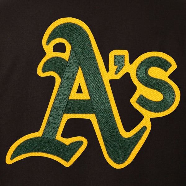 OAKLAND ATHLETICS Men's Reversible Wool Jacket