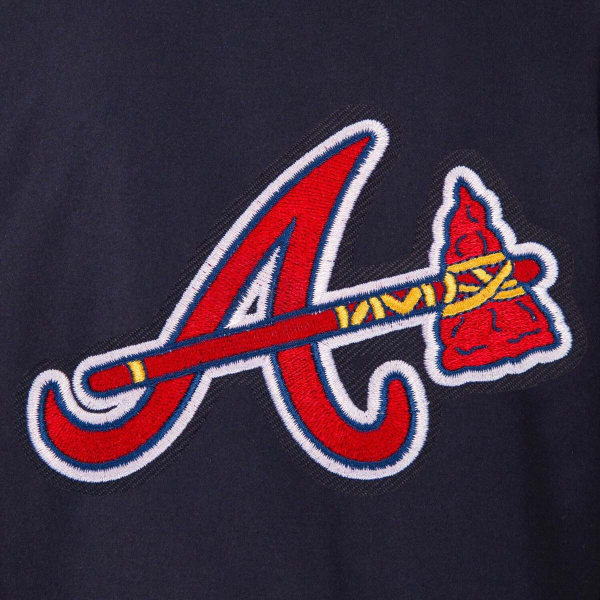 ATLANTA BRAVES Men's Reversible Wool Jacket