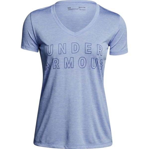 UNDER ARMOUR Women's Graphic Twist V-Neck Tee