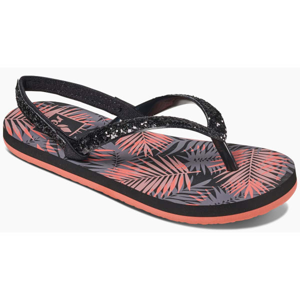 REEF Little Girls' Little Stargazer Prints Sandals