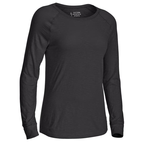 EMS Women's Solid Organic Slub Long-Sleeve Tee