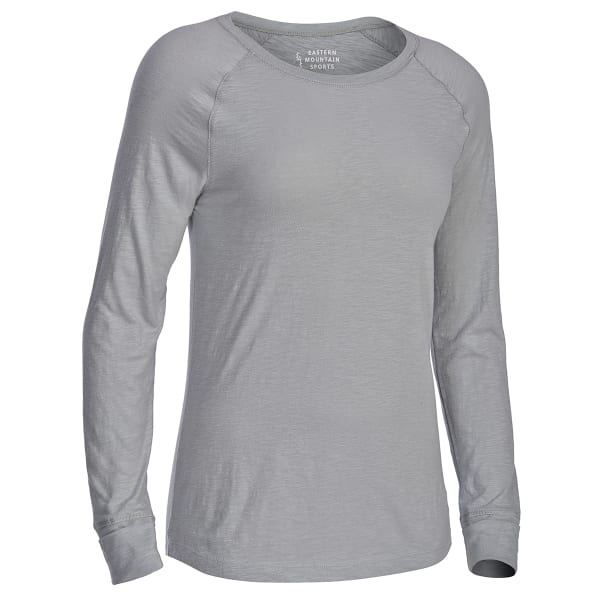 EMS Women's Solid Organic Slub Long-Sleeve Tee