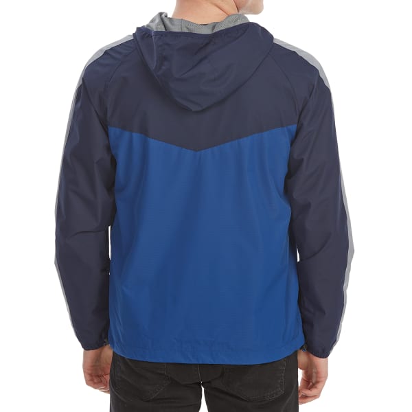 NEW BALANCE Men's Poly Dobby Color-Block Jacket