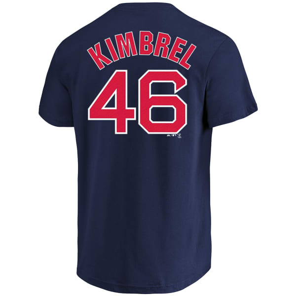 Men's Majestic Boston Red Sox #46 Craig Kimbrel Navy Blue