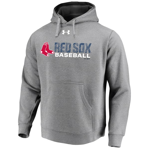 UNDER ARMOUR Men's Boston Red Sox UA Commitment Stack Pullover Hoodie