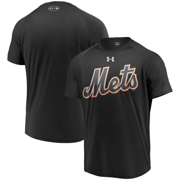 UNDER ARMOUR Men's New York Mets Velocity Reflective Short-Sleeve Tee