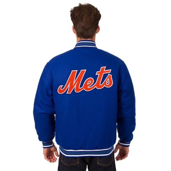 NEW YORK METS Men's Reversible Wool Jacket