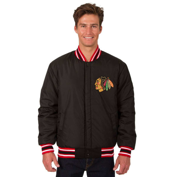 CHICAGO BLACKHAWKS Men's Reversible Wool Jacket