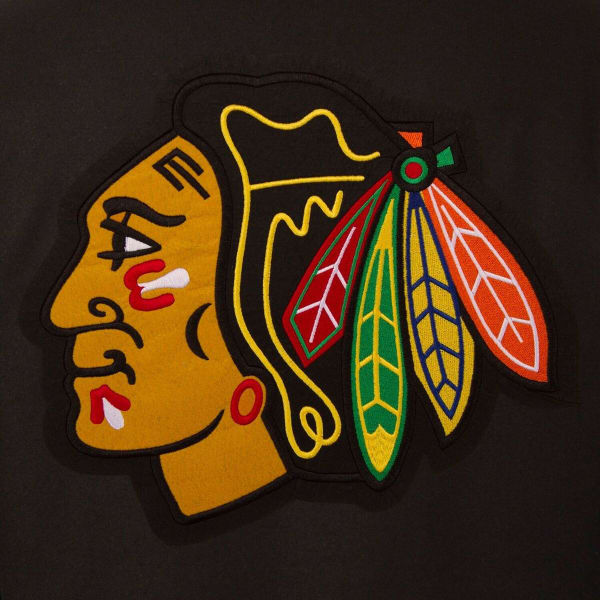 CHICAGO BLACKHAWKS Men's Reversible Wool Jacket