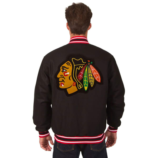 CHICAGO BLACKHAWKS Men's Reversible Wool Jacket