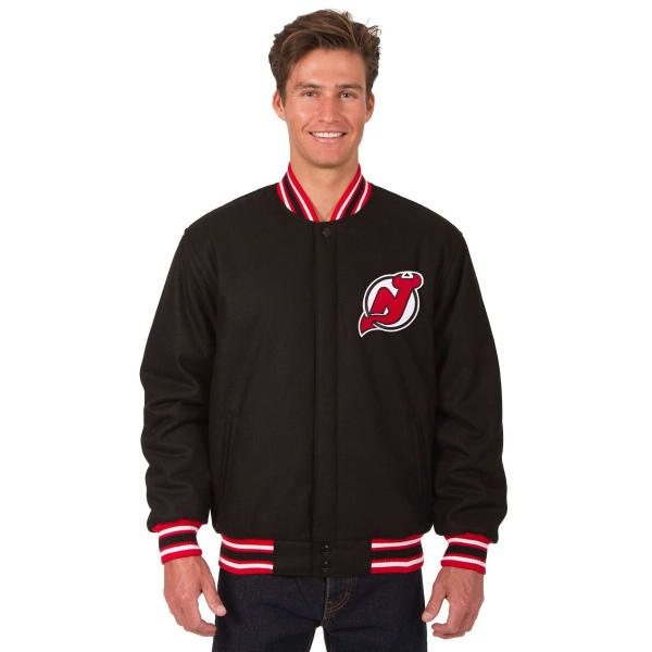 NEW JERSEY DEVILS Men's Reversible Wool Jacket