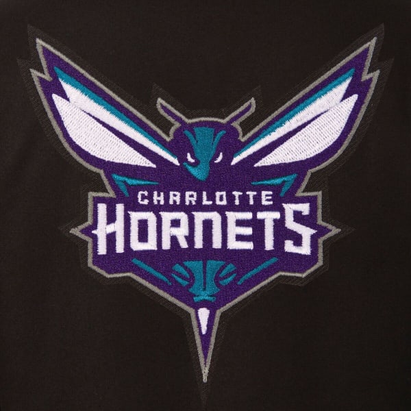 CHARLOTTE HORNETS Men's One Logo Reversible Wool Jacket