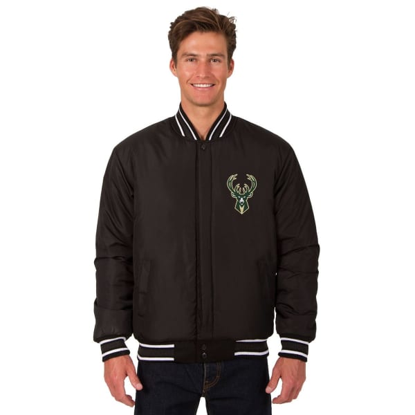 MILWAUKEE BUCKS Men's One Logo Reversible Wool Jacket