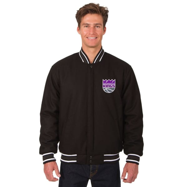 SACRAMENTO KINGS Men's One Logo Reversible Wool Jacket