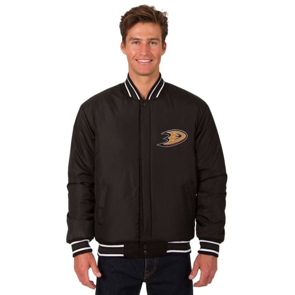 ANAHEIM DUCKS Men's One Logo Reversible Wool Jacket