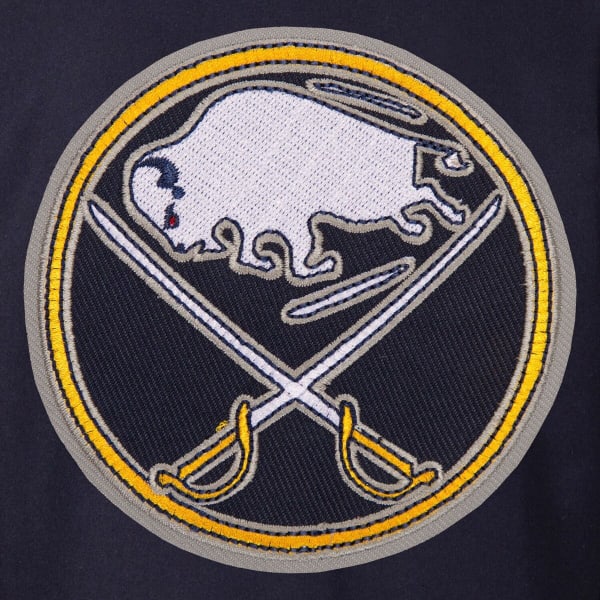 BUFFALO SABRES Men's One Logo Reversible Wool Jacket