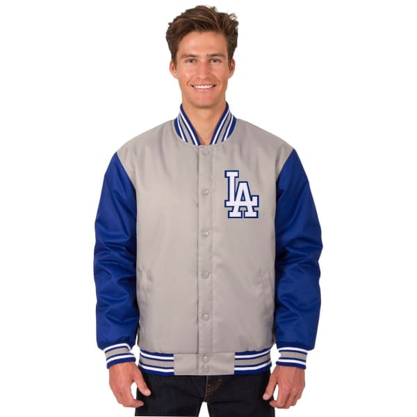 LOS ANGELES DODGERS Men's Poly Twill Logo Jacket