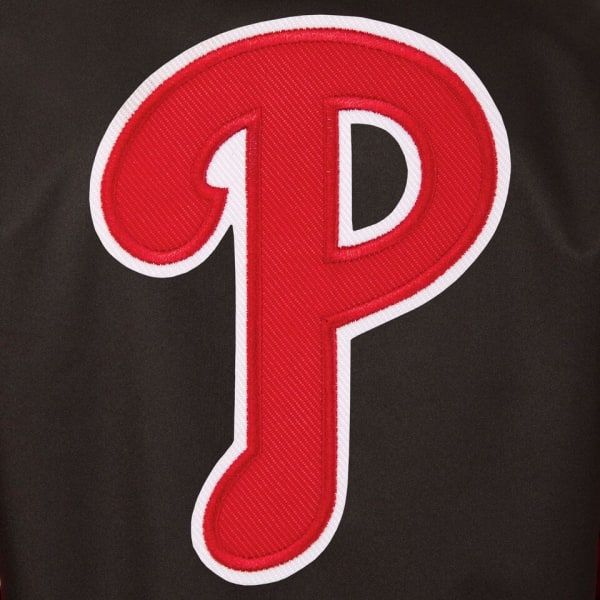 PHILADELPHIA PHILLIES Men's Poly Twill Logo Jacket