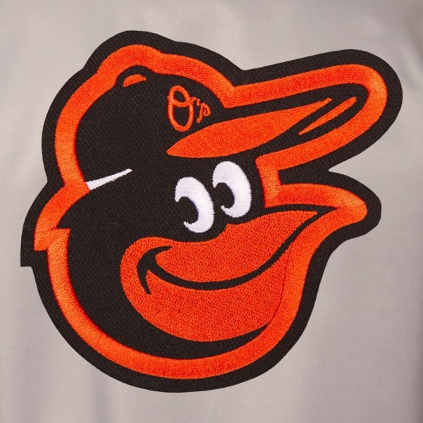 BALTIMORE ORIOLES Men's Poly Twill Embroidered Jacket