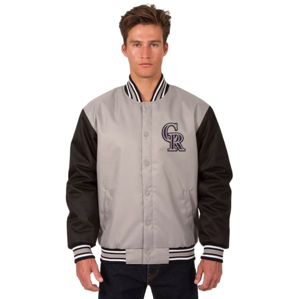 COLORADO ROCKIES Men's Poly Twill Embroidered Jacket