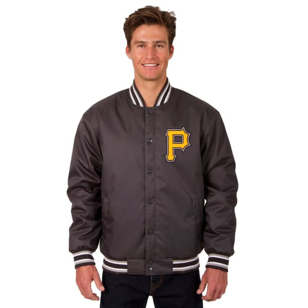 PITTSBURGH PIRATES Men's Poly Twill Embroidered Jacket