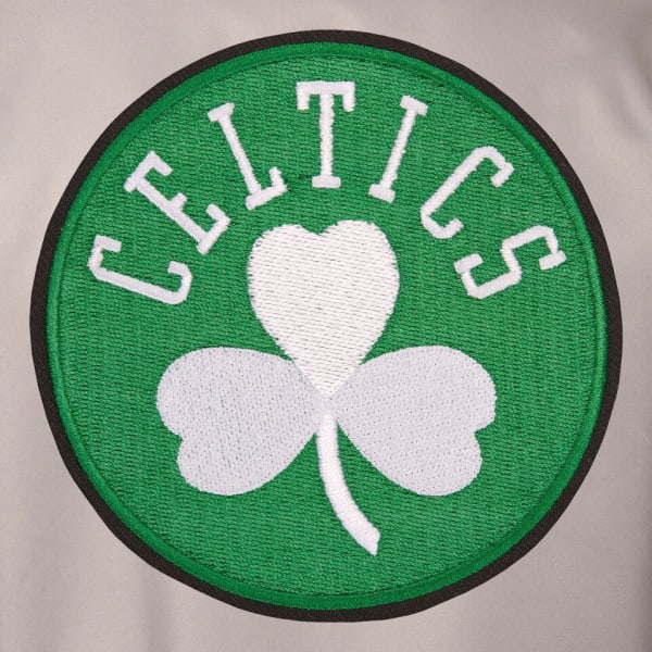 BOSTON CELTICS Men's Poly Twill Embroidered Jacket