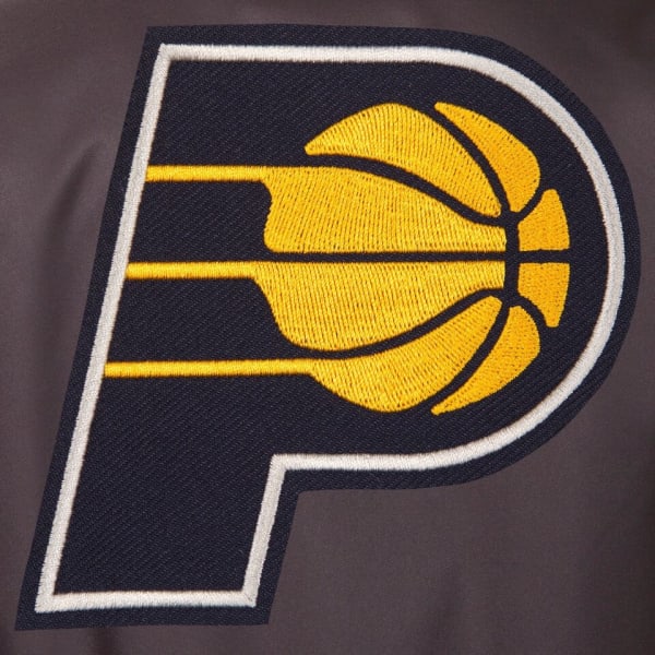 INDIANA PACERS Men's Poly Twill Embroidered Jacket