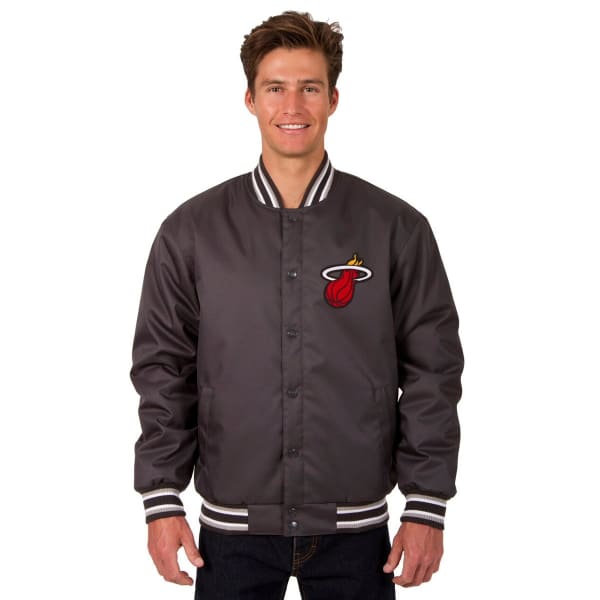 MIAMI HEAT Men's Poly Twill Embroidered Jacket