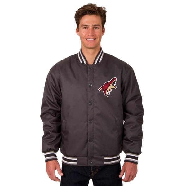 ARIZONA COYOTES Men's Poly Twill Embroidered Jacket