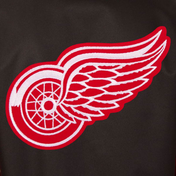 DETROIT RED WINGS Men's Poly Twill Embroidered Jacket