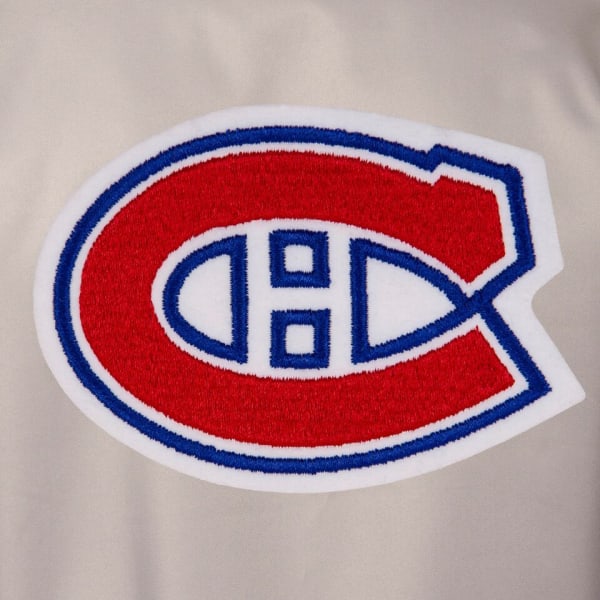 MONTREAL CANADIENS Men's Poly Twill Embroidered Jacket