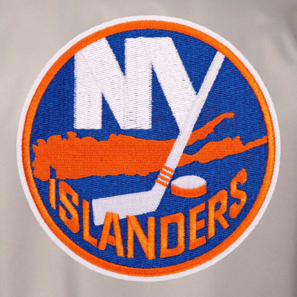 NEW YORK ISLANDERS Men's Poly Twill Embroidered Jacket