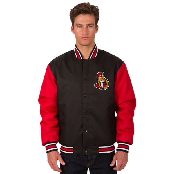 OTTAWA SENATORS Men's Poly Twill Embroidered Jacket