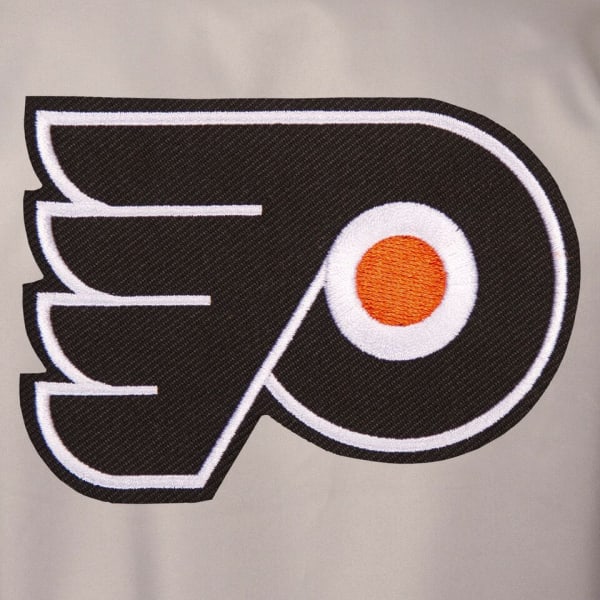 PHILADELPHIA FLYERS Men's Poly Twill Embroidered Jacket